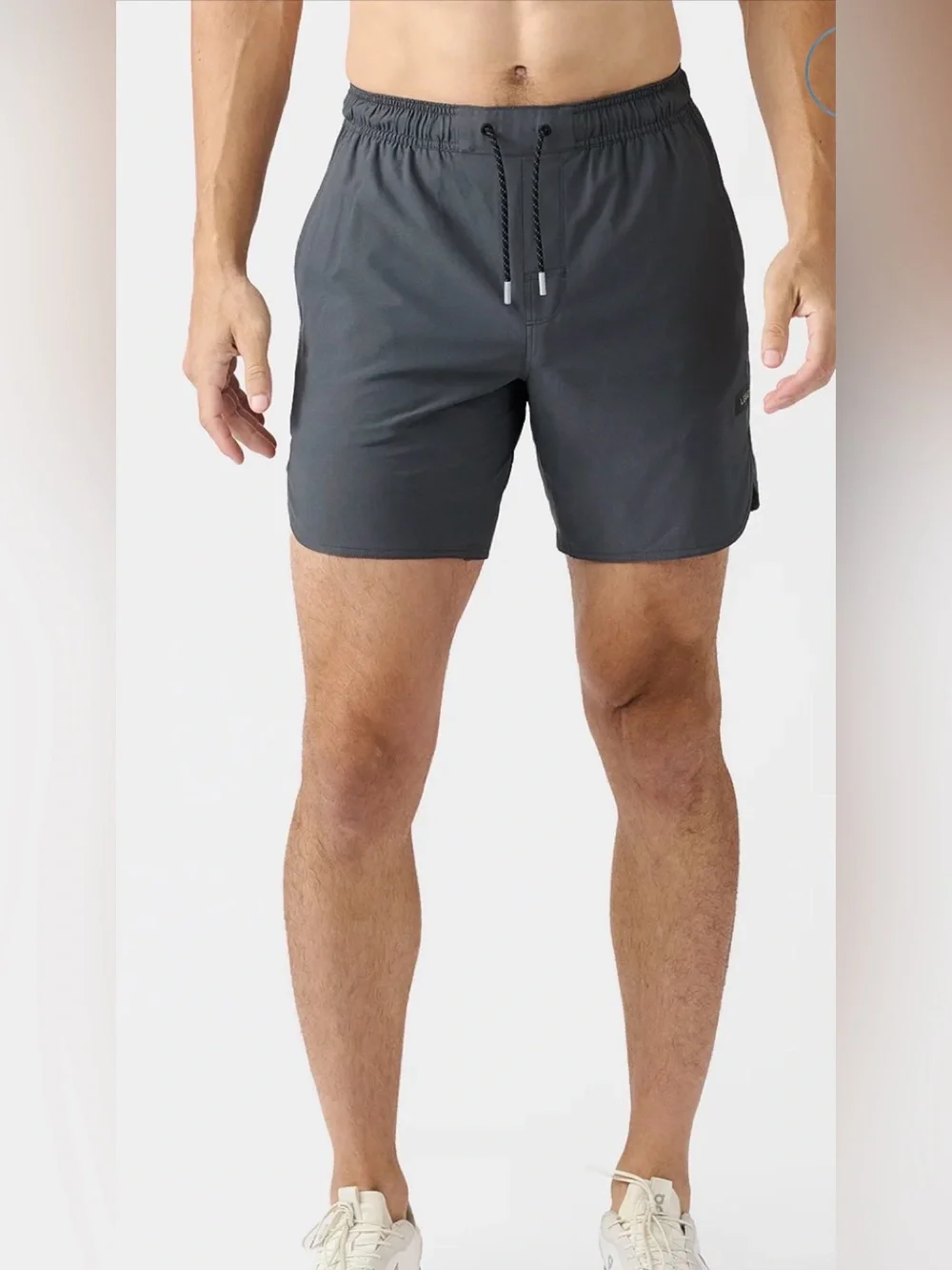 Legends Luka Athletic Short With Liner SZ M Dark Grey 7” Inseam